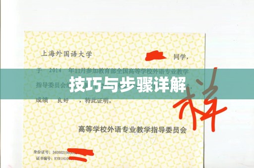 南通技巧与步骤详解